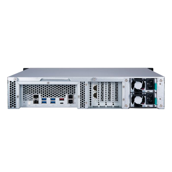 Almacenamiento en Red NAS Qnap TS-H1277XU-RP-3700X-32G Negro/Gris AMD Ryzen 7 3700X 1 Almacenamiento en Red NAS Qnap TS-H1277XU-RP-3700X-32G Negro/Gris AMD Ryzen 7 3700X 1