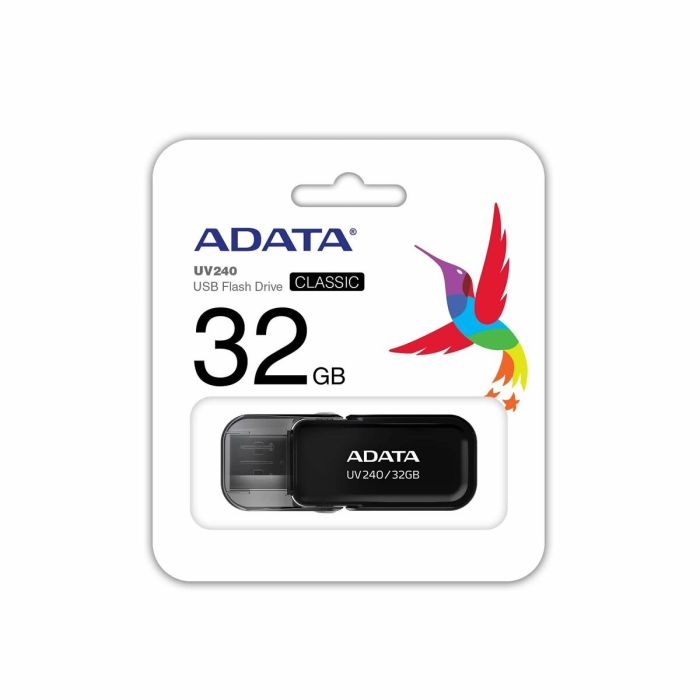 Memoria USB Adata UV240 Negro 32 GB (1 unidad) 1