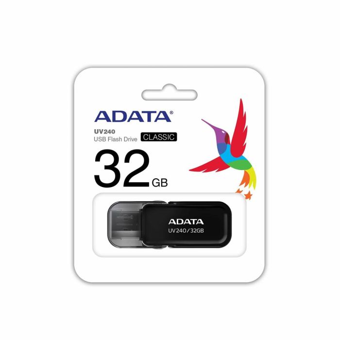 Memoria USB Adata AUV240-32G-RBK Negro 32 GB 1