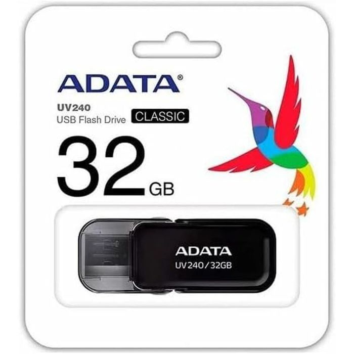 Memoria USB Adata UV240 Negro 32 GB (1 unidad) 3