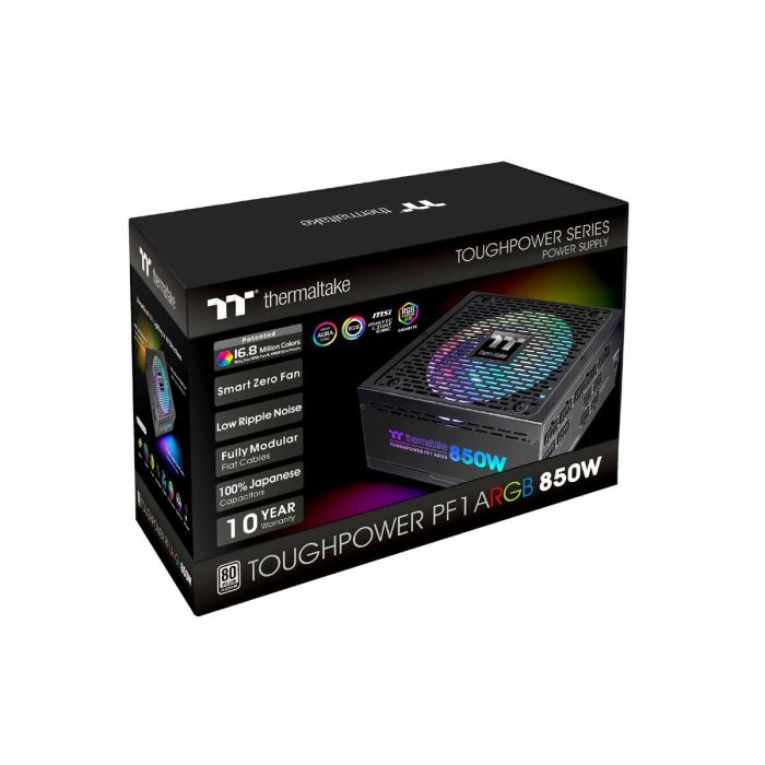 Fuente de Alimentación THERMALTAKE Toughpower PF1 850 W 1 Fuente de Alimentación THERMALTAKE Toughpower PF1 850 W 1