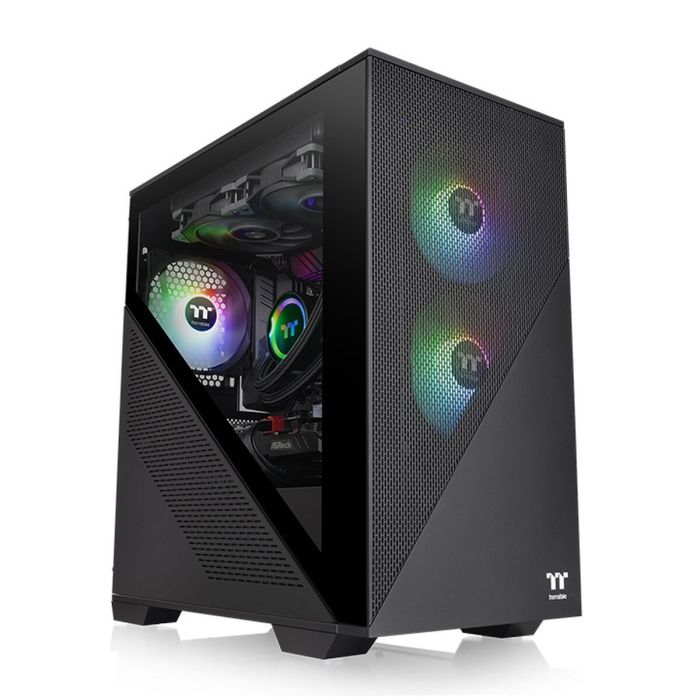 Caja Micro ATX THERMALTAKE Divider 170 TG ARGB Negro mATX 0 Caja Micro ATX THERMALTAKE Divider 170 TG ARGB Negro mATX 0