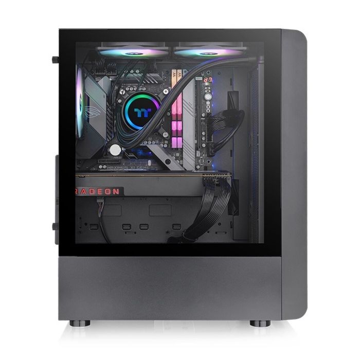 Caja Semitorre ATX THERMALTAKE S200 TG ARGB Negro 1