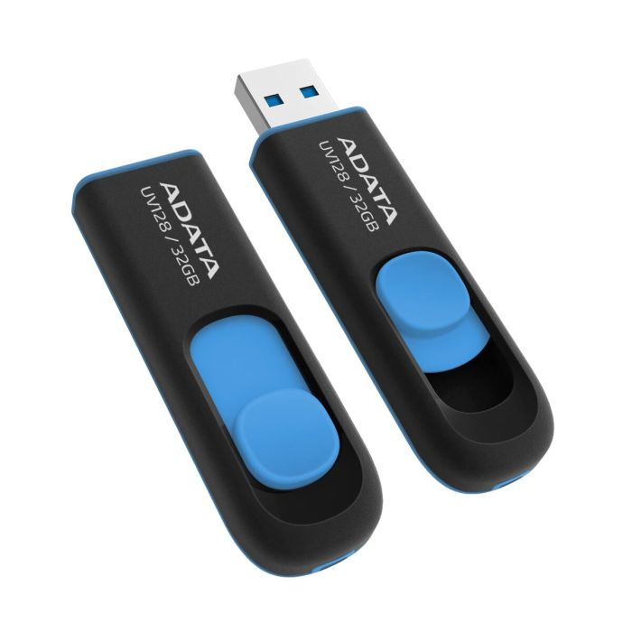Memoria USB Adata DashDrive UV128 32GB Azul Negro Negro/Azul 32 GB 4