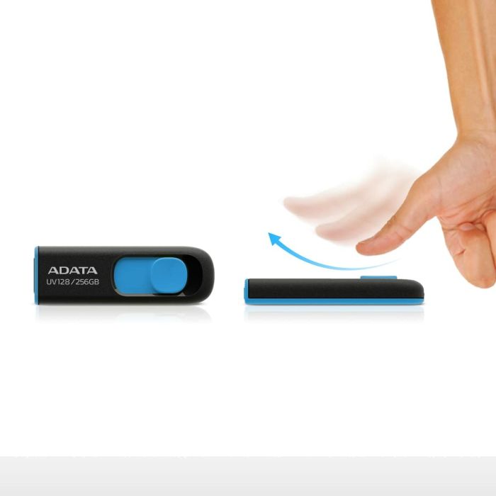 Memoria USB Adata DashDrive UV128 32GB Azul Negro Negro/Azul 32 GB 1