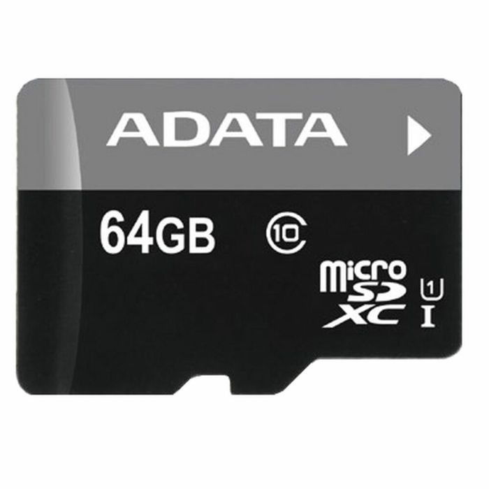 Tarjeta de Memoria Micro SD con Adaptador Adata CLASS10 64 GB 1