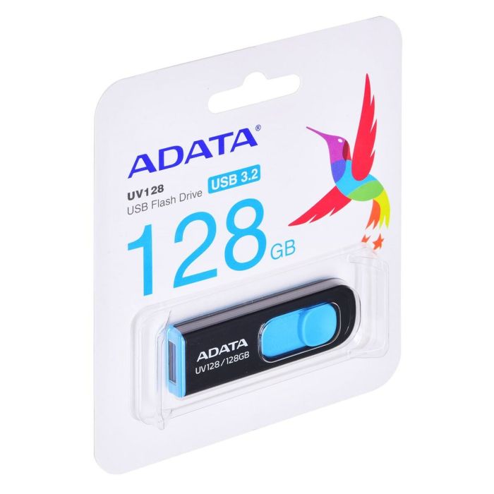 Memoria USB Adata DashDrive UV128 128 GB Negro 128 GB 2