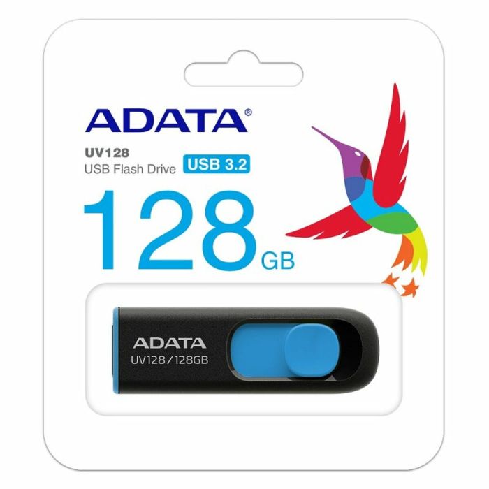 Memoria USB Adata DashDrive UV128 128 GB Negro 128 GB 1