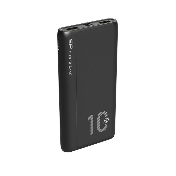 Powerbank Silicon Power SP10KMAPBKQP150K Negro 10000 mAh 2 Powerbank Silicon Power SP10KMAPBKQP150K Negro 10000 mAh 2