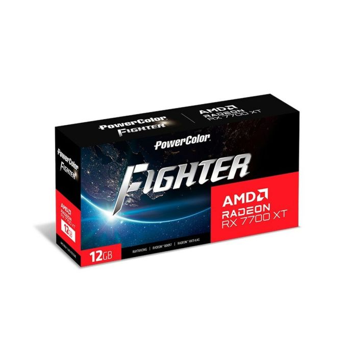 Tarjeta Gráfica Powercolor RX7700XT 12G-F/OC 12 GB GDDR6 AMD AMD RADEON RX 7700 XT 1