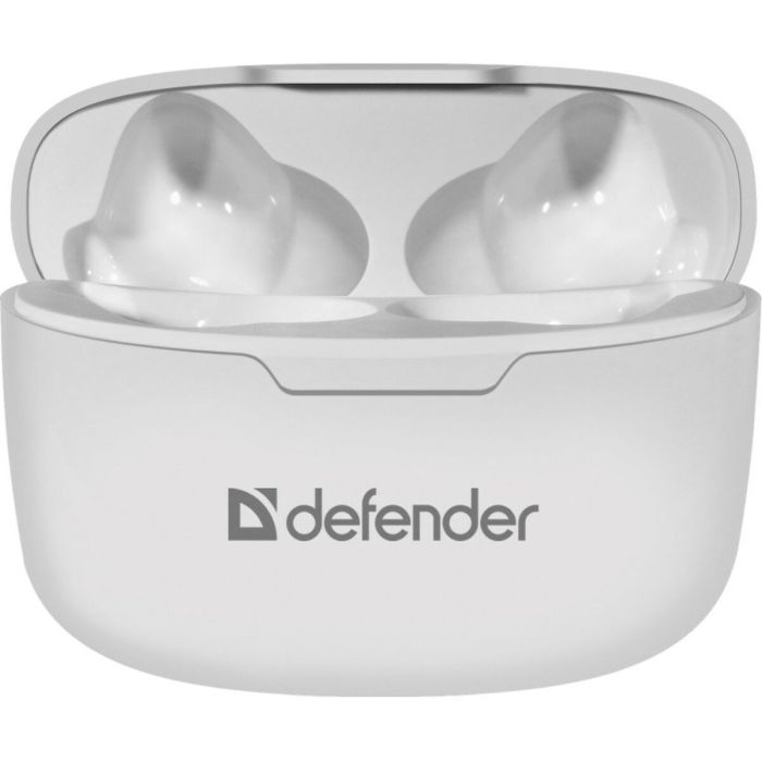 Auriculares in Ear Bluetooth Defender TWINS 903 Blanco Multicolor