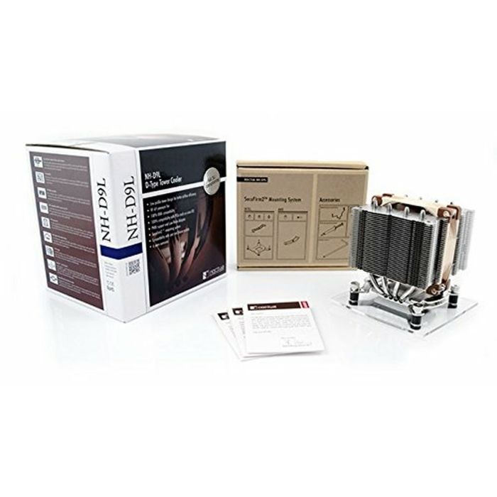 Noctua Cooler Cpu NH-D9L, 4 Heatpipes Dual Tower, 1X Nf-A9 92Mm Fan Pwm