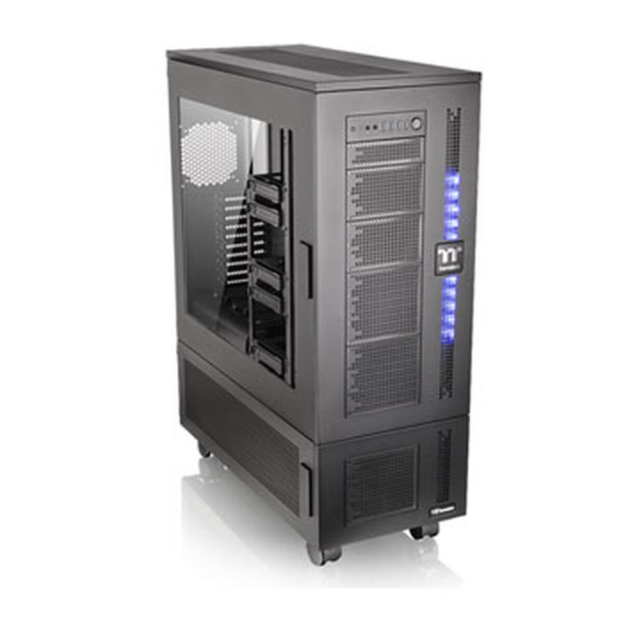 Caja Semitorre ATX THERMALTAKE Core W100 Azul Negro 0 Caja Semitorre ATX THERMALTAKE Core W100 Azul Negro 0