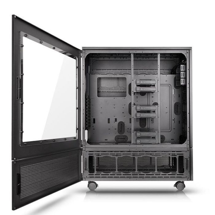 Caja Semitorre ATX THERMALTAKE Core W100 Azul Negro 6 Caja Semitorre ATX THERMALTAKE Core W100 Azul Negro 6