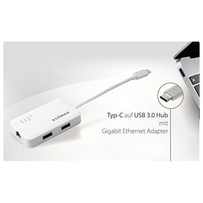 Adaptador USB a Ethernet Edimax EU-4308 USB 3.0 1