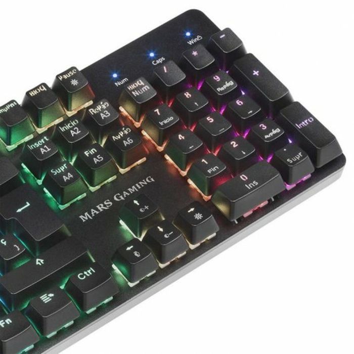 Teclado Gaming Tacens MK5BES Azul Negro Qwerty Español 3 Teclado Gaming Tacens MK5BES Azul Negro Qwerty Español 3