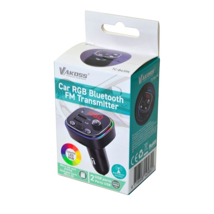 Reproductor MP3 y Transmisor FM para Coche Vakoss TC-B439K 3 Reproductor MP3 y Transmisor FM para Coche Vakoss TC-B439K 3