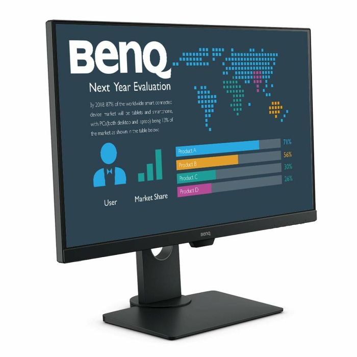 Monitor BenQ 9H.LGYLB.QBE 27" Negro LED IPS 60 Hz 6