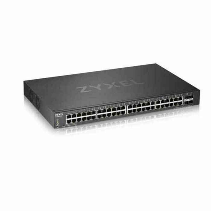 Zyxel XGS1930-52-EU0101F Switch Gestionado L3, 48 Puertos Gigabit Ethernet, 4 SFP+, Negro Zyxel XGS1930-52-EU0101F Switch Gestionado L3, 48 Puertos Gigabit Ethernet, 4 SFP+, Negro