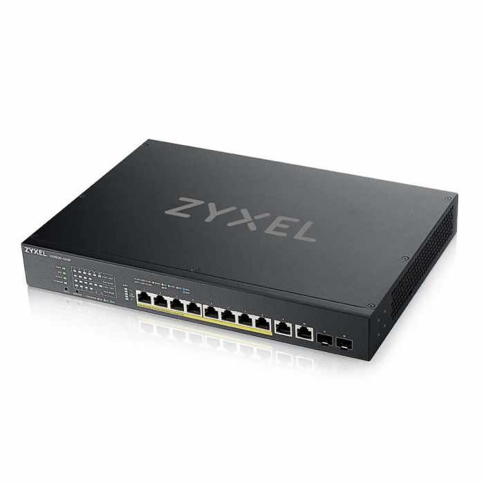 Zyxel XS1930-12HP-ZZ0101F switch Gestionado L3 10G Ethernet (100/1000/10000) Energía sobre Ethernet (PoE) Negro