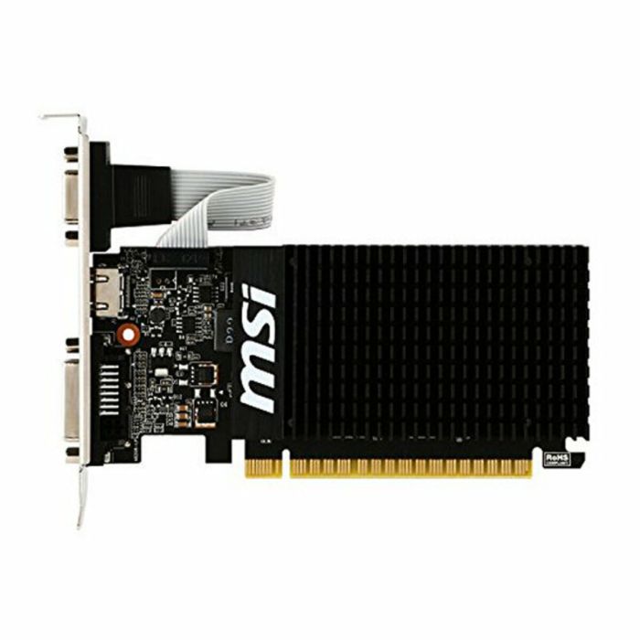 Tarjeta Gráfica MSI VGA NVIDIA GT 710 2 GB DDR3 2 GB RAM GDDR3 3