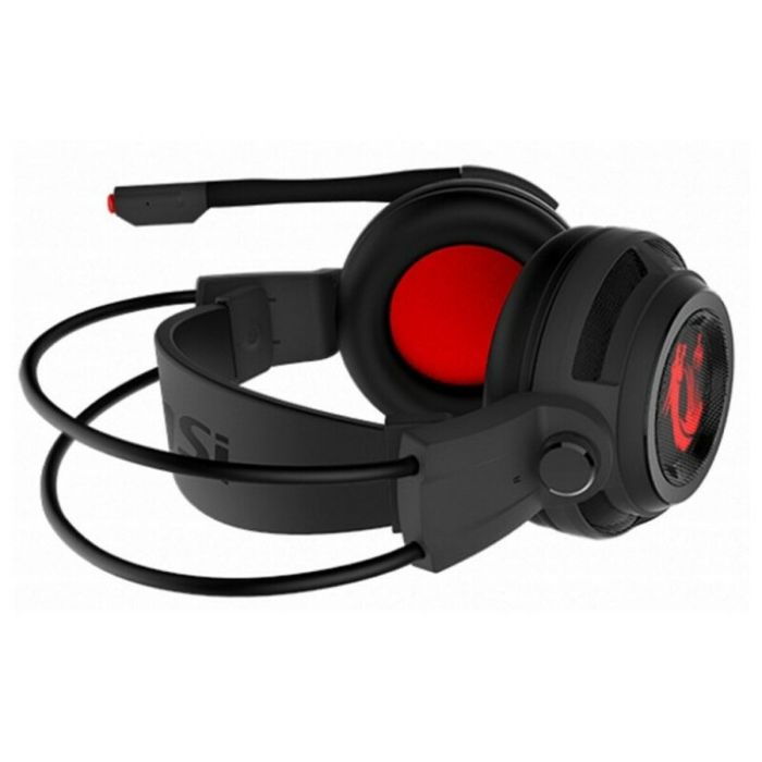 Auriculares con Micrófono Gaming MSI DS502 USB Ø 4 cm Negro 2