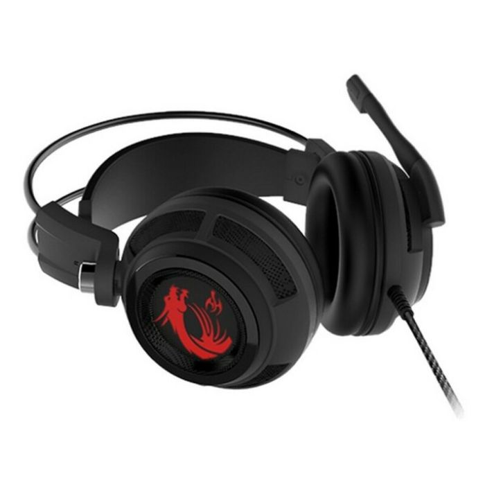 Auriculares con Micrófono Gaming MSI DS502 USB Ø 4 cm Negro 1