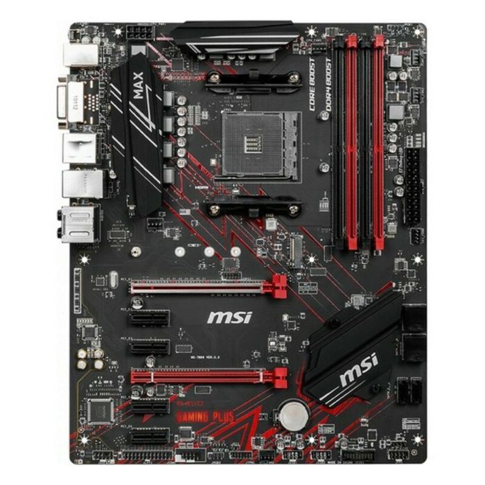 Placa Base MSI B450 GAMING PLUS MAX AMD B450 AMD AMD AM4 2