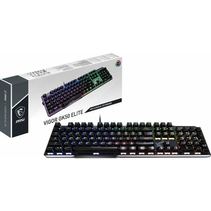 Teclado MSI Vigor Gk50 Elite Bw Es