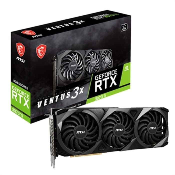 Tarjeta Gráfica MSI RTX 3070 TI VENTUS 3X 8G OC 8 GB GDDR6X Tarjeta Gráfica MSI RTX 3070 TI VENTUS 3X 8G OC 8 GB GDDR6X