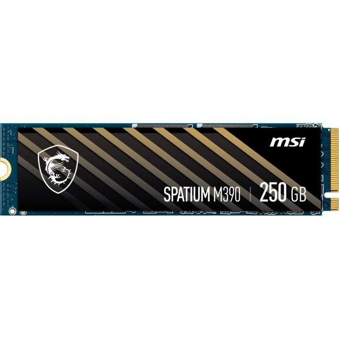 Disco Duro MSI SPATIUM M390 NVMe M.2 250GB Interno SSD 250 GB 250 GB SSD Disco Duro MSI SPATIUM M390 NVMe M.2 250GB Interno SSD 250 GB 250 GB SSD
