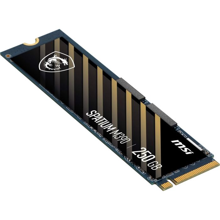 Disco Duro MSI SPATIUM M390 NVMe M.2 250GB Interno SSD 250 GB 250 GB SSD 1 Disco Duro MSI SPATIUM M390 NVMe M.2 250GB Interno SSD 250 GB 250 GB SSD 1