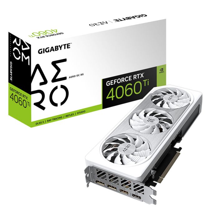 Tarjeta Gráfica Gigabyte AERO OC 8G Geforce RTX 4060 Ti 8 GB GDDR6 5