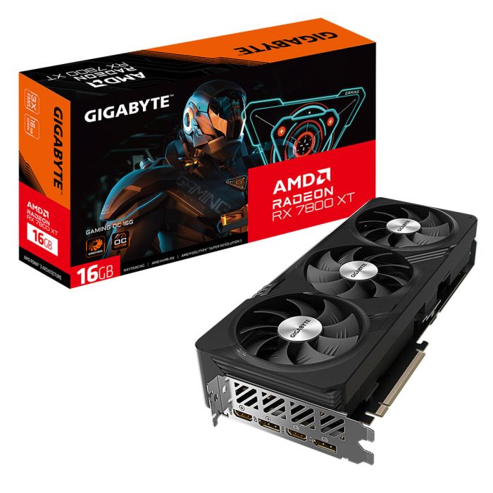 Tarjeta Gráfica Gigabyte AMD RADEON RX 7800 XT 12 GB RAM GDDR6 1