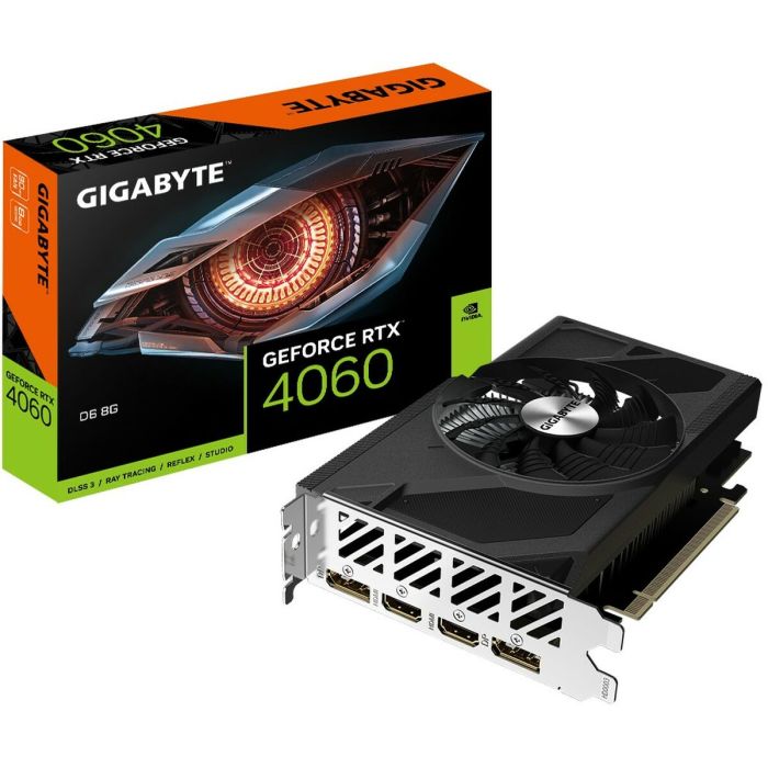 Tarjeta Gráfica Gigabyte GV-N4060D6-8GD Geforce RTX 4060 8 GB GDDR6 1