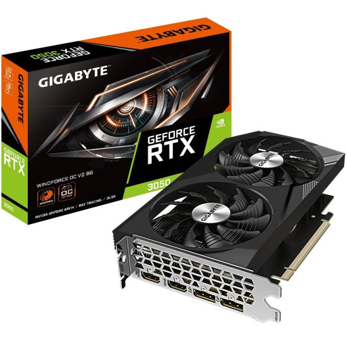 Tarjeta Gráfica Gigabyte GV-N3050WF2OCV2-8GD 6 Tarjeta Gráfica Gigabyte GV-N3050WF2OCV2-8GD 6