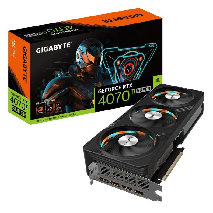 Tarjeta Gráfica Gigabyte GeForce RTX 4070 Ti SUPER GDDR6X GEFORCE RTX 4070 TI SUPER 16 GB 2