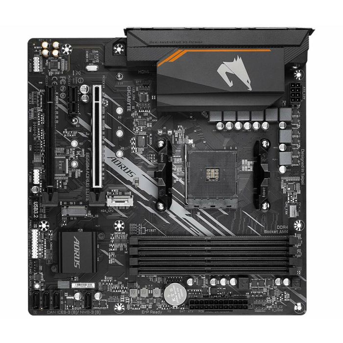 Placa Base Gigabyte B550M AORUS ELITE mATX AM4     AMD B550 AMD AM4 4