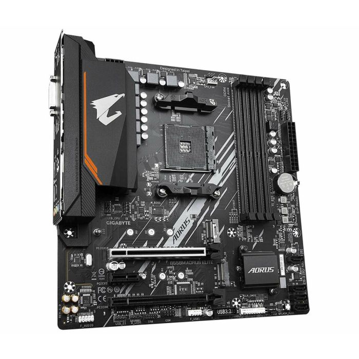 Placa Base Gigabyte B550M AORUS ELITE mATX AM4     AMD B550 AMD AM4 3