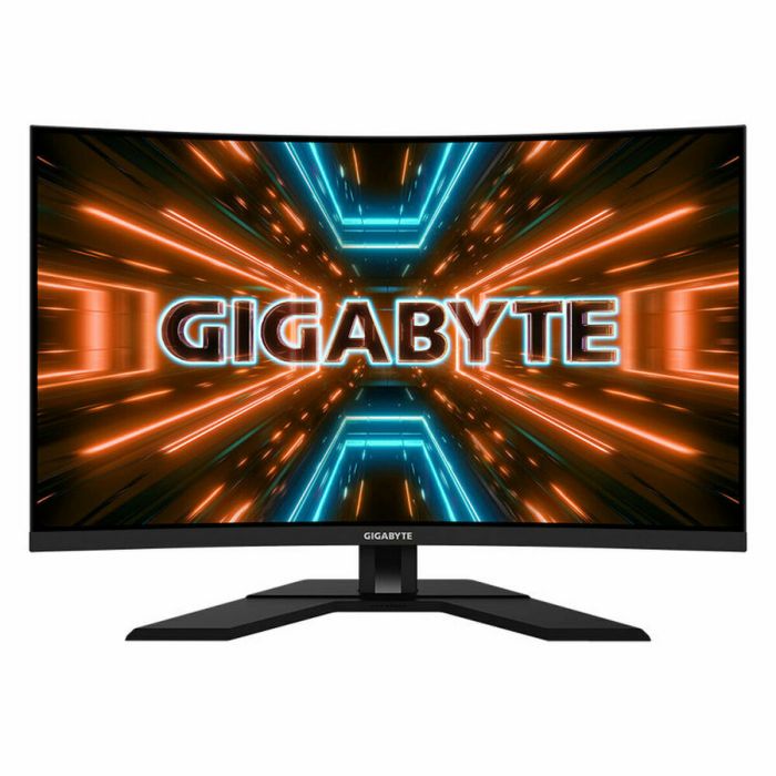 Monitor Gigabyte 32" M32QC-EK,Va,2560X1440,0.27Pp,3000:1,1Ms,170Hz,2Hdmi+1Dp+2Usb3.0+Usb-C,Curvo