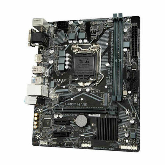 Placa Base Gigabyte H410M H V2 mATX LGA1200 Intel H410 LGA 1200