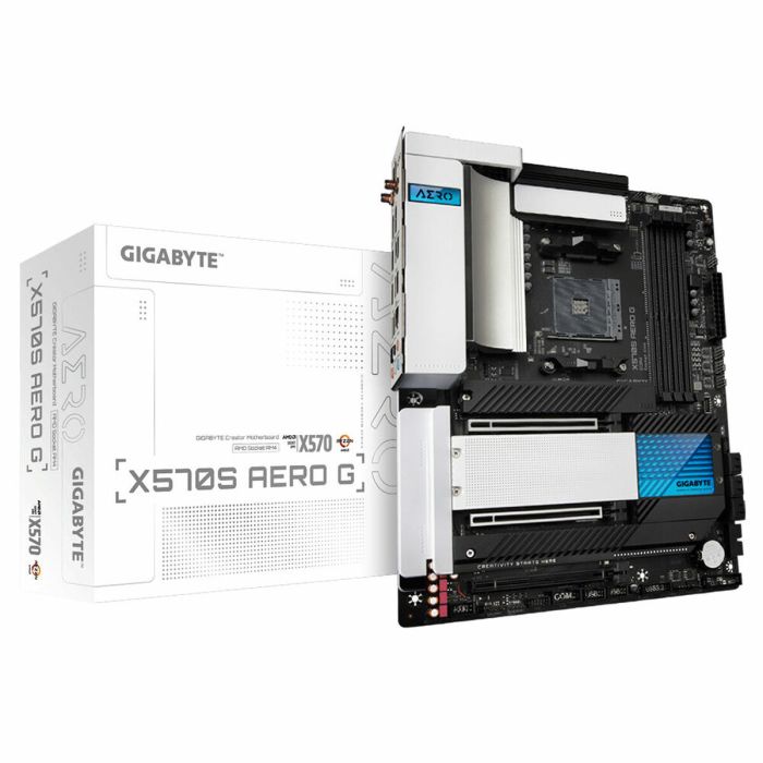 Placa Base Gigabyte X570S AERO G AM4 ATX 4XDDR4 AMD AM4 AMD X570 AMD Socket AM4