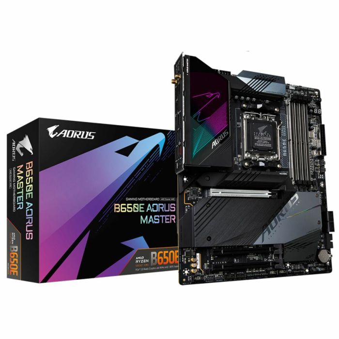 Placa Base Gigabyte B650E AORUS MASTER (rev. 1.0) AMD AMD B650 AMD AM5 LGA 1700 Placa Base Gigabyte B650E AORUS MASTER (rev. 1.0) AMD AMD B650 AMD AM5 LGA 1700