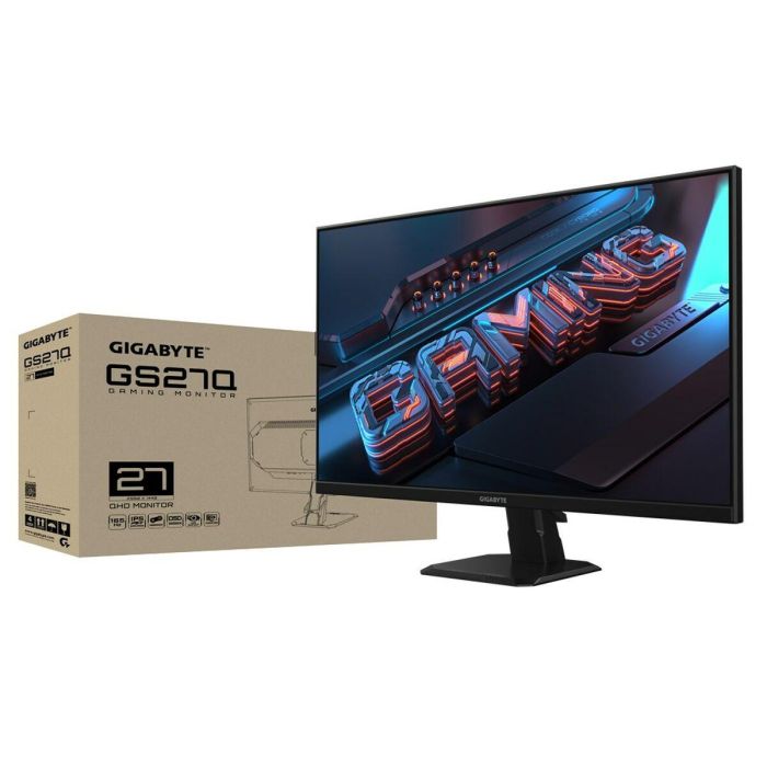 Monitor Gaming Gigabyte GS27QC Quad HD 27" Negro 2560 x 1440 px 68,6 cm 2