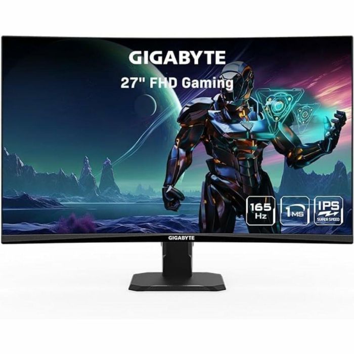 Monitor Gigabyte 27" Gs27Fc,Curvo