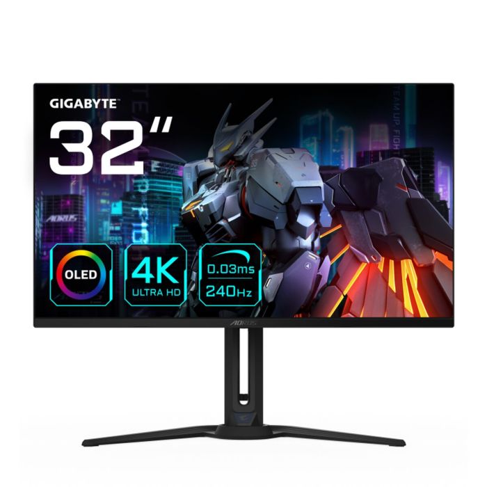 Monitor Gaming Gigabyte 4K Ultra HD 32" 240 Hz