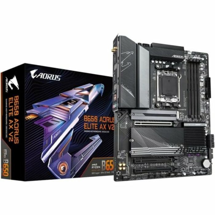 Gigabyte B650 AORUS ELITE AX V2 placa base AMD B650 Zócalo AM5 ATX