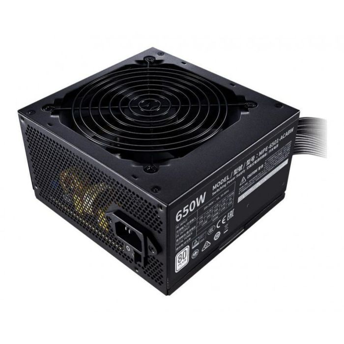 Cooler Master MWE 650 White 230V - V2 unidad de fuente de alimentación 650 W 24-pin ATX ATX Negro