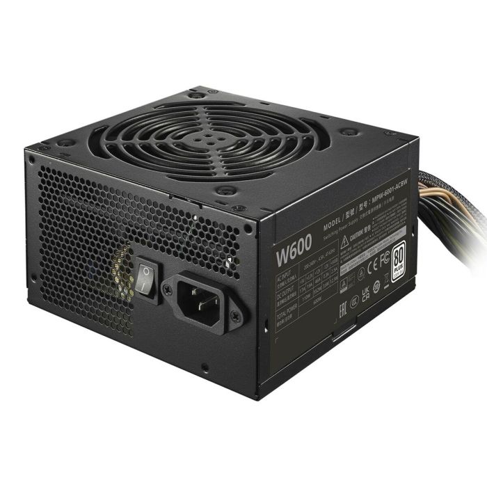 Fuente de Alimentación Cooler Master MPW-6001-ACBW-BEU 600 W 110 W TÜV CE 80 PLUS FCC Cableada ATX 5