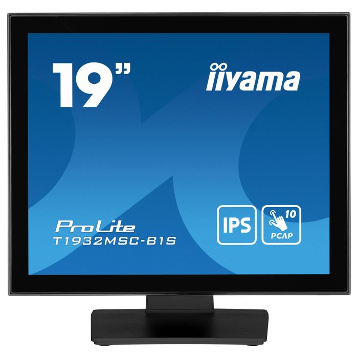 iiyama T1932MSC-B1S Monitor Táctil 19" 1280x1024 LED IPS HDMI DP VGA USB Retail 1 iiyama T1932MSC-B1S Monitor Táctil 19" 1280x1024 LED IPS HDMI DP VGA USB Retail 1